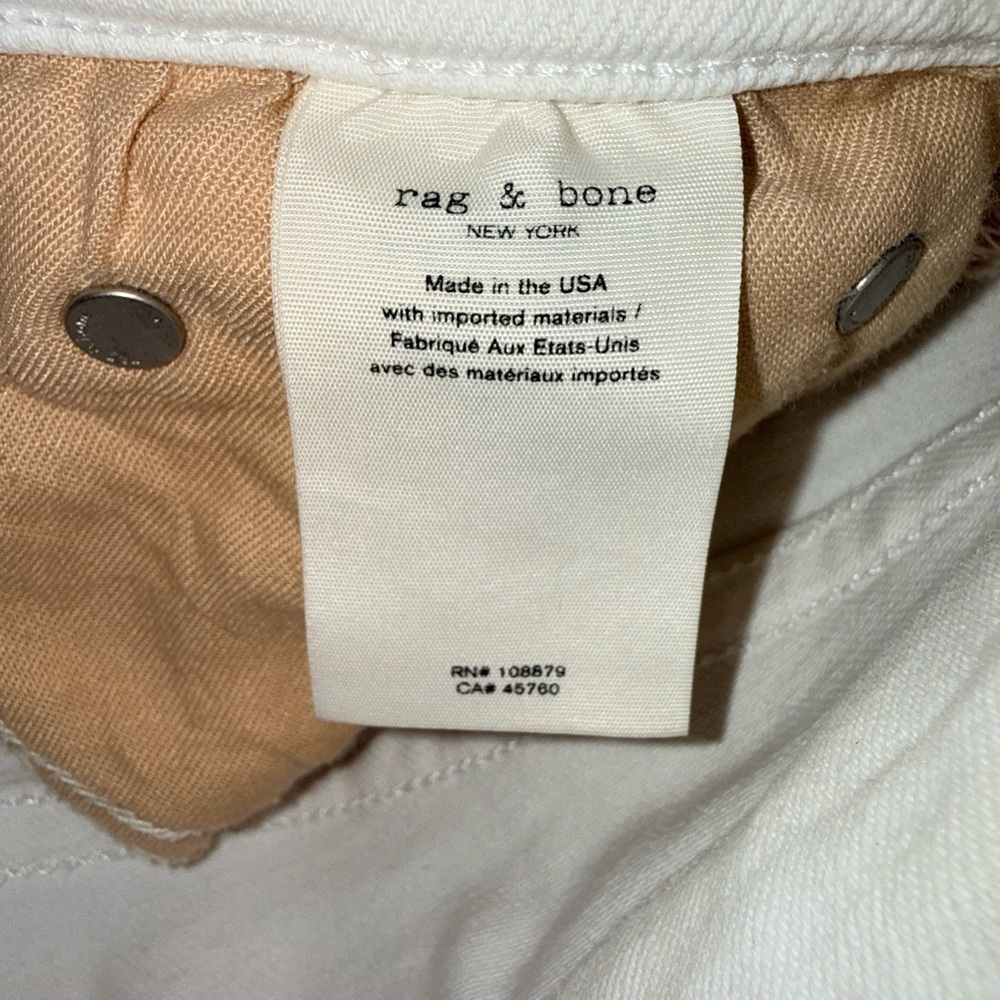 Pristine Excellent Rag & Bone Nina High Rise Ankle Skinny Jeans 26 - Picture 13 of 15